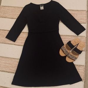 Patagonia women’s black cotton dress- size S